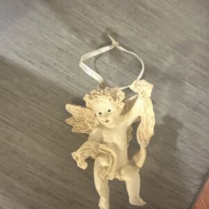 SOLD‎ Avon Gift Collection Cherub Angel Angelic Ribbon Ornament